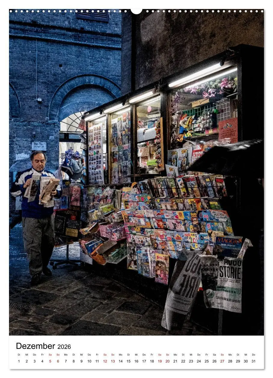 Bild: 9783516381870 | Italien - Pur (Wandkalender 2026 DIN A2 hoch), CALVENDO Monatskalender