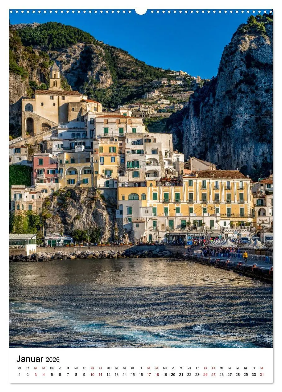 Bild: 9783516381870 | Italien - Pur (Wandkalender 2026 DIN A2 hoch), CALVENDO Monatskalender