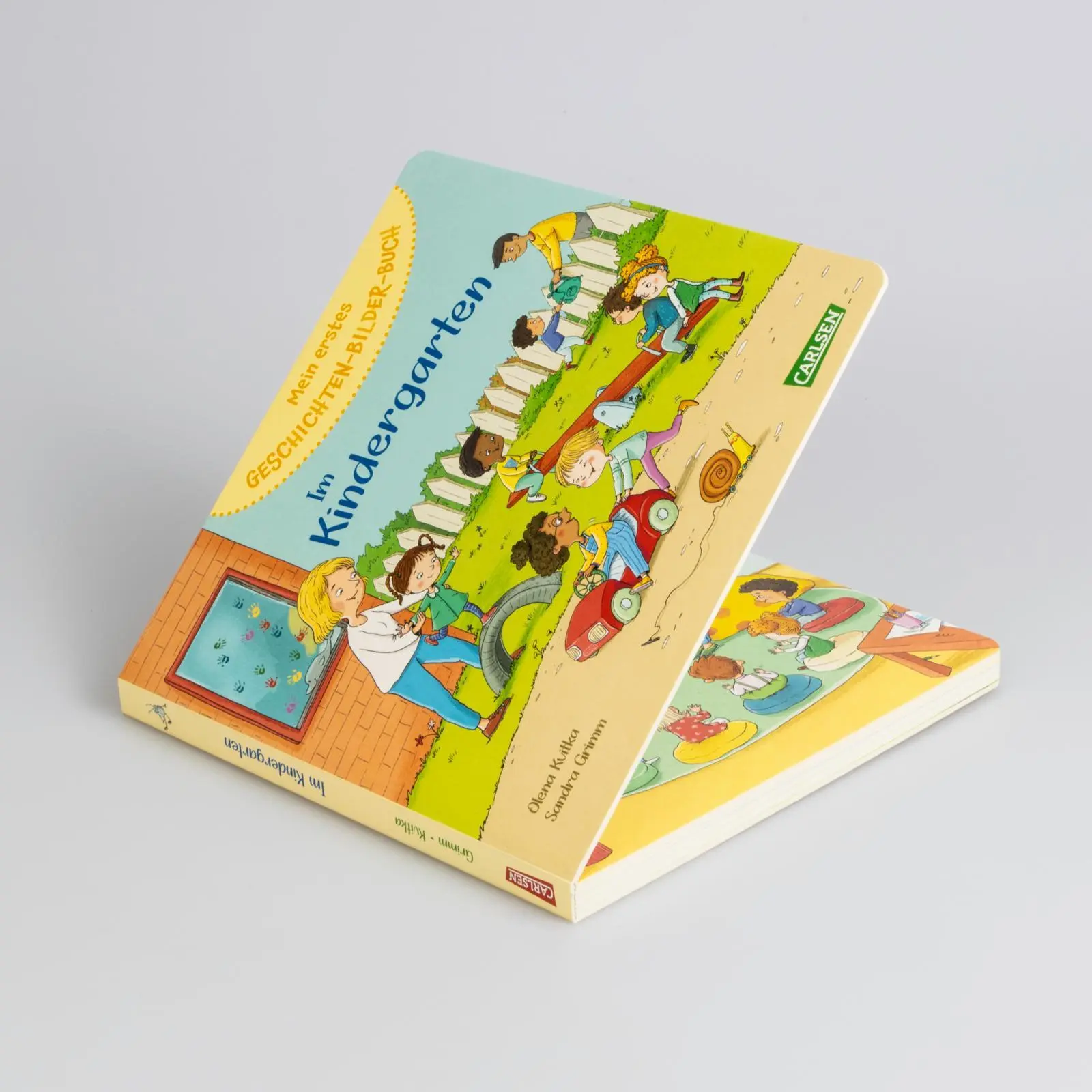 Bild: 9783551171870 | Mein erstes Geschichten-Bilder-Buch: Im Kindergarten | Sandra Grimm