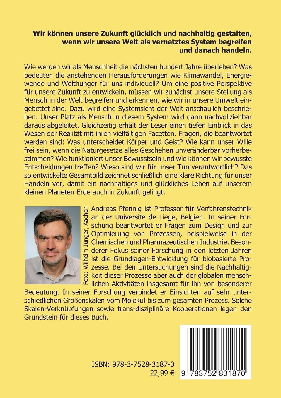 Rückseite: 9783752831870 | So gelingt unsere Zukunft | Erkennen - Verstehen - Handeln | Pfennig