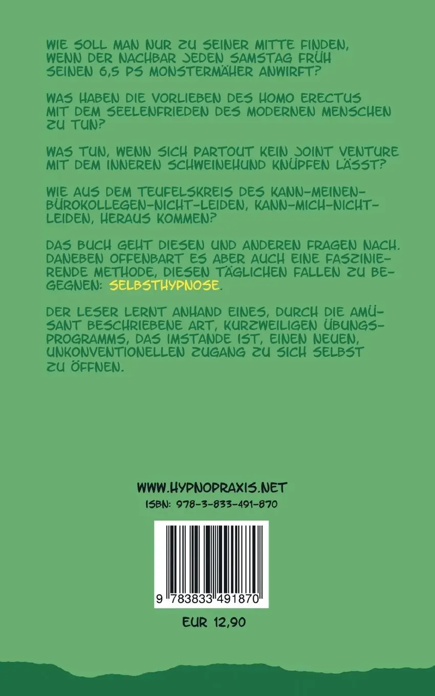Rückseite: 9783833491870 | Selbsthypnose - Beam me up Scotty! | Das Übungsprogramm | Brandl