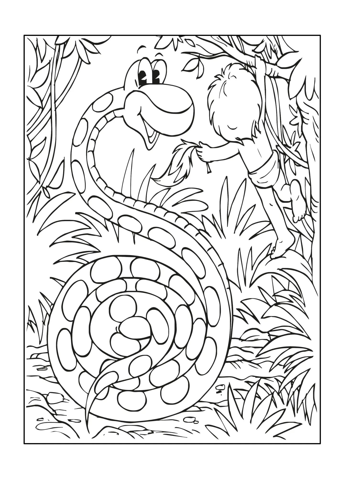 Bild: 9783986571870 | Dschungeltiere Malbuch | Josef Mickey Müller | Taschenbuch | 104 S.