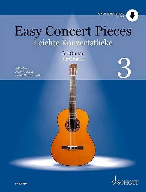 Cover: 9790001221870 | Leichte Konzertstücke Band 3. Gitarre | Peter Ansorge (u. a.) | 2025