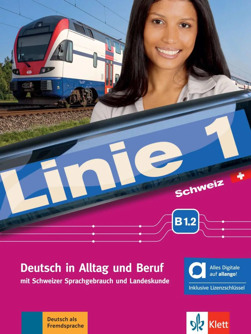 Cover: 9783126071970 | Linie 1 Schweiz B1.2 - Hybride Ausgabe allango | Bundle | Deutsch