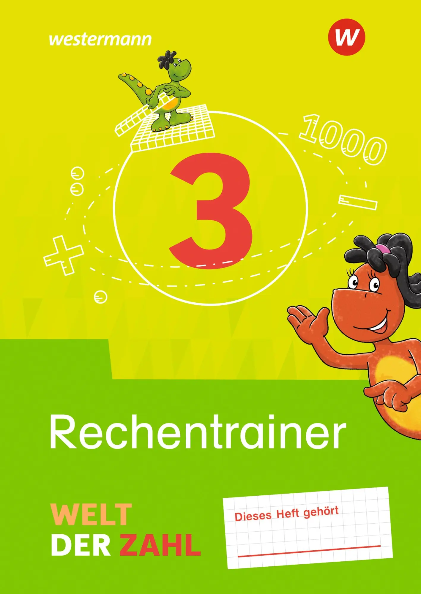 Cover: 9783141061970 | Welt der Zahl 3. Rechentrainer | Ausgabe 2021 | Thomas Rottmann | 2022