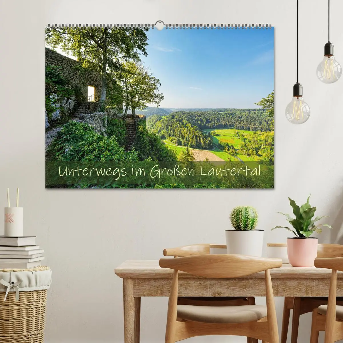 Bild: 9783457351970 | Unterwegs im Großen Lautertal (Wandkalender 2026 DIN A2 quer),...