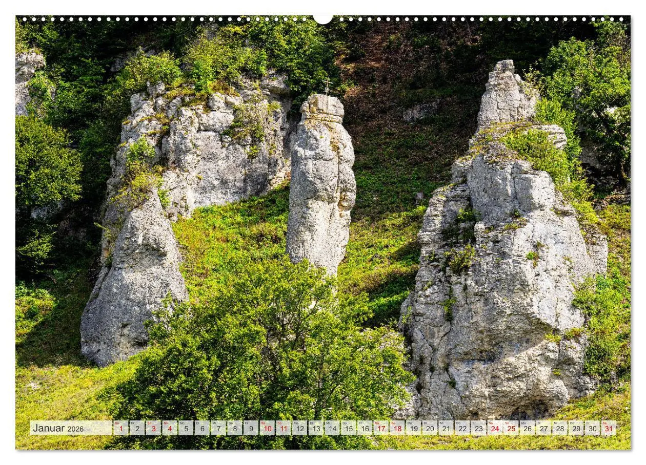 Bild: 9783457351970 | Unterwegs im Großen Lautertal (Wandkalender 2026 DIN A2 quer),...