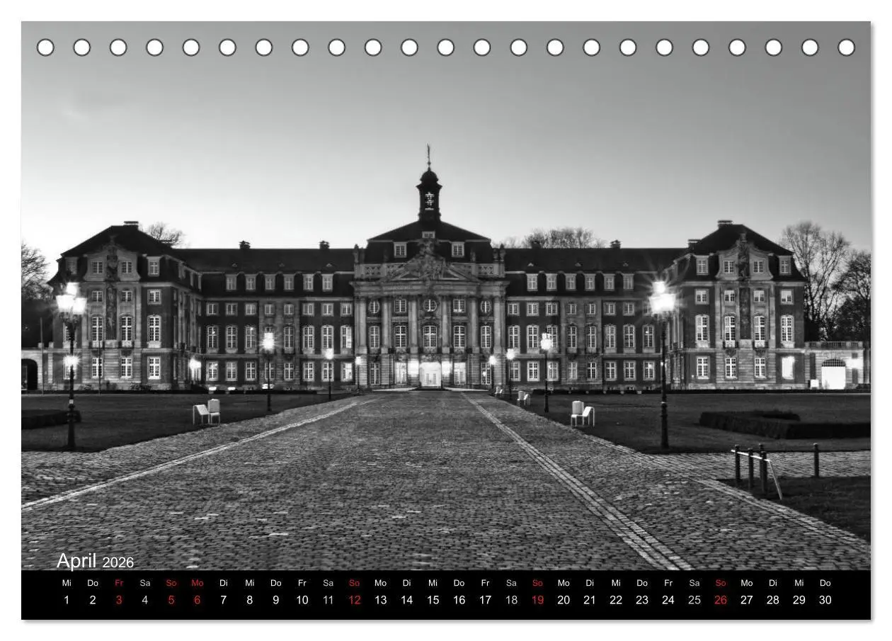 Bild: 9783516061970 | Münster in schwarz-weiß gesehen (Tischkalender 2026 DIN A5 quer),...