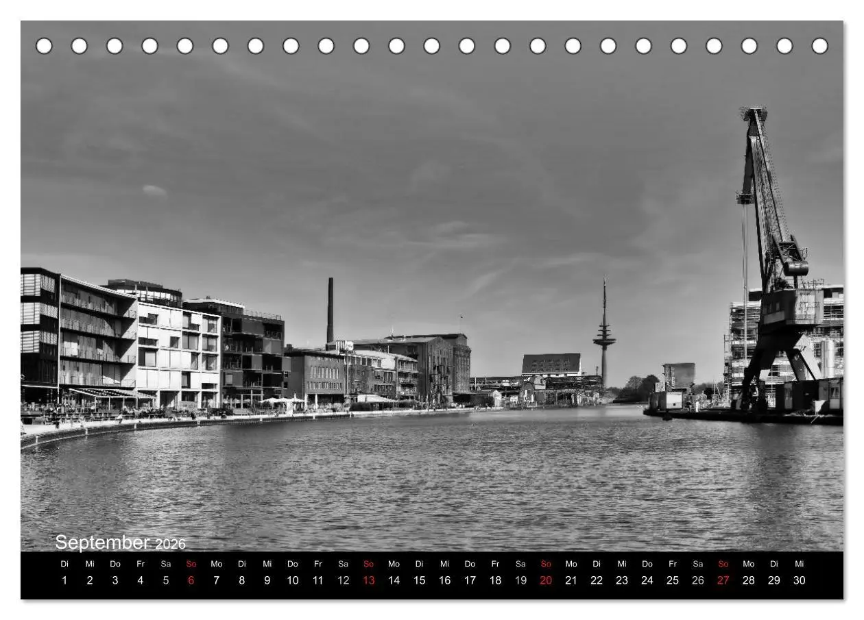 Bild: 9783516061970 | Münster in schwarz-weiß gesehen (Tischkalender 2026 DIN A5 quer),...