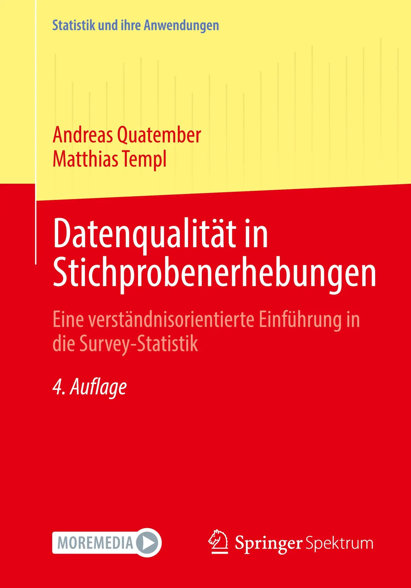 Cover: 9783662731970 | Datenqualität in Stichprobenerhebungen | Andreas Quatember (u. a.)