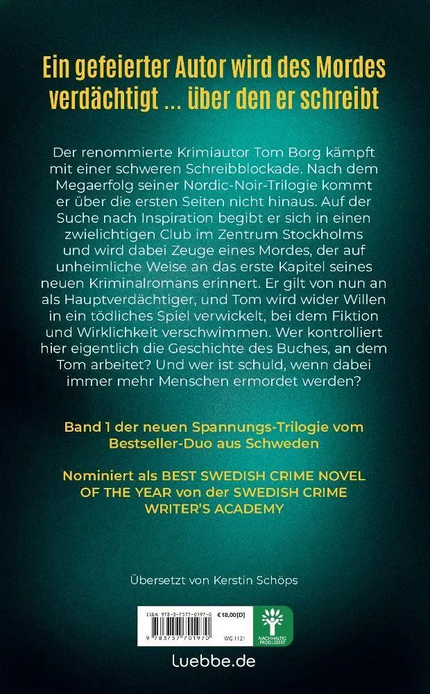 Bild: 9783757701970 | Doppelspiel | Arne Dahl (u. a.) | Taschenbuch | 432 S. | Deutsch