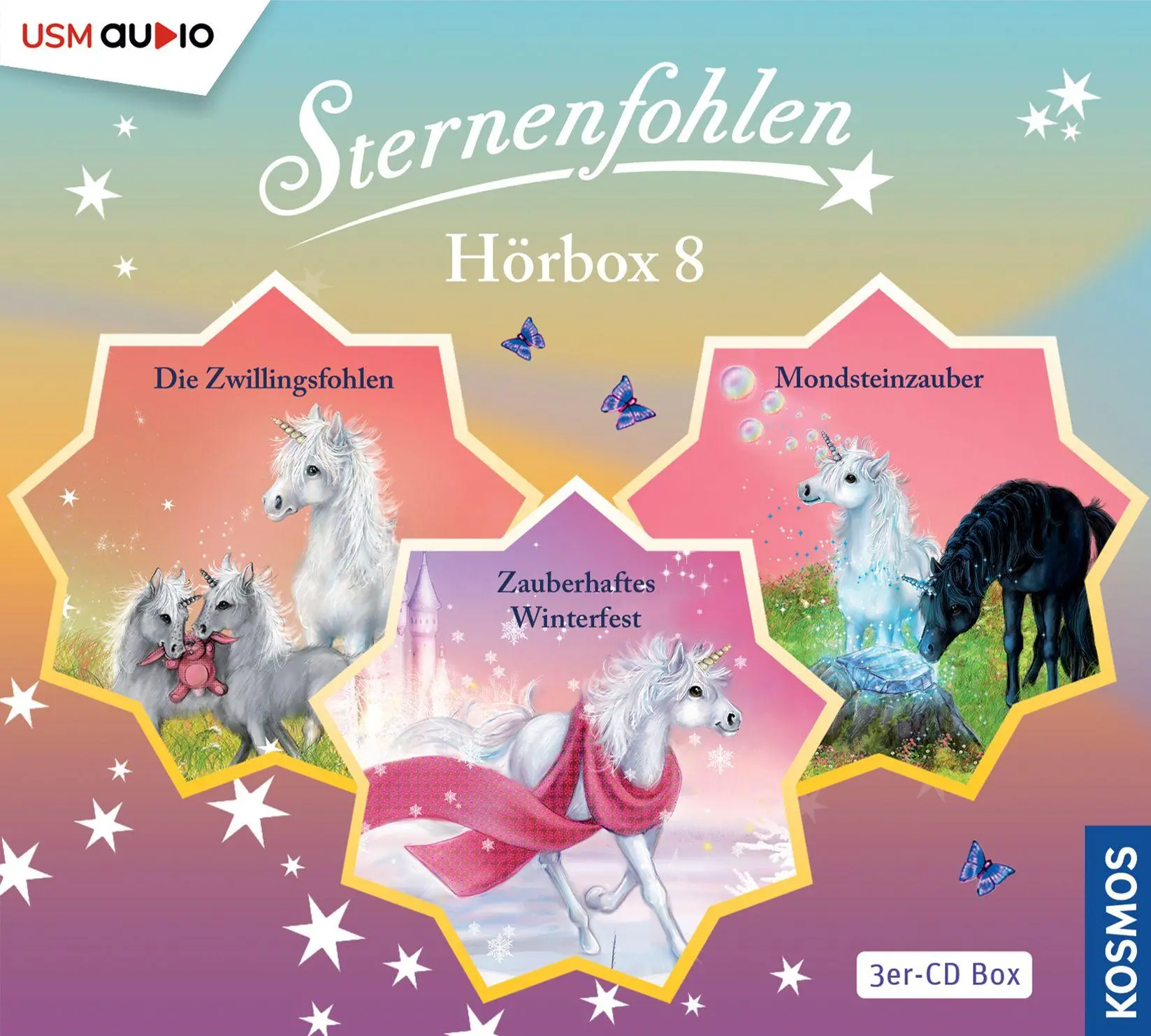 Cover: 9783803231970 | Die große Sternenfohlen Hörbox Folgen 22-24 (3 Audio CDs) | Chapman