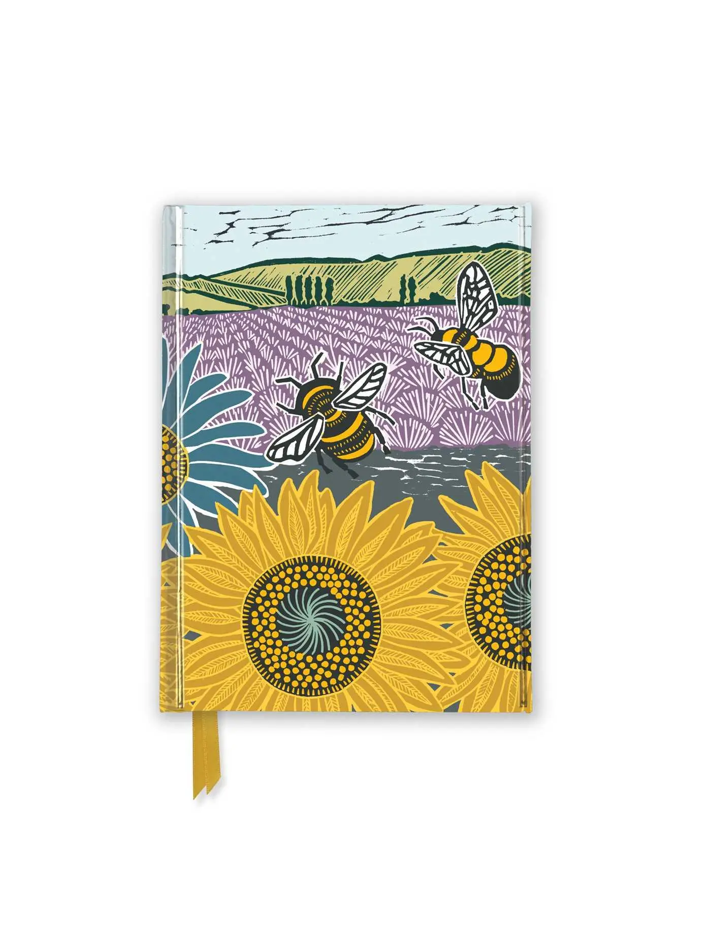 Cover: 9781835622070 | Kate Heiss: Sunflower Fields (Foiled Pocket Journal) | Publishing