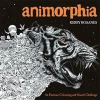Cover: 9781910552070 | Animorphia | An Extreme Colouring and Search Challenge | Kerby Rosanes