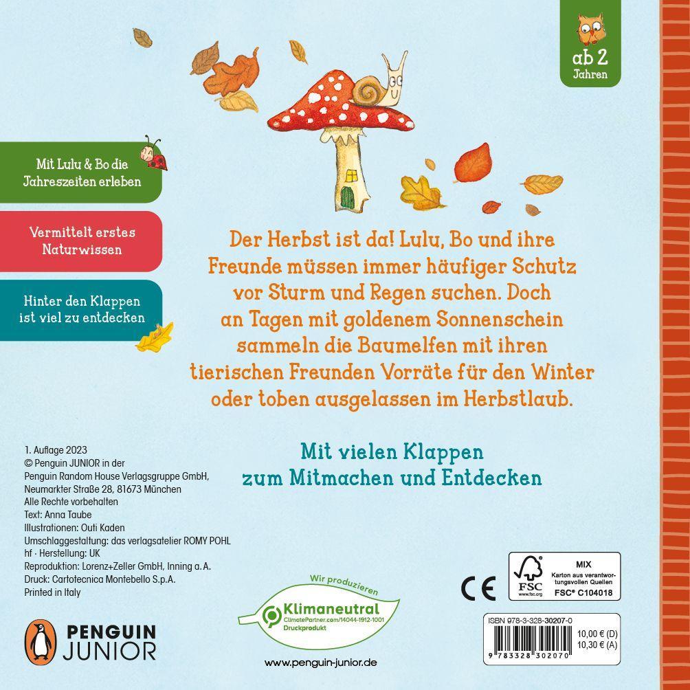 Bild: 9783328302070 | Lulu &amp; Bo toben im Herbstlaub | Anna Taube | Buch | 22 S. | Deutsch