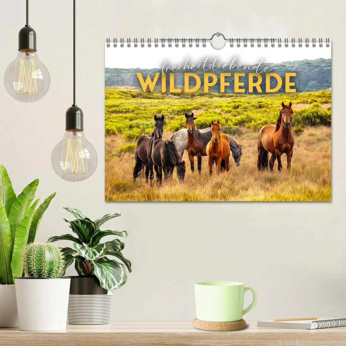 Bild: 9783457552070 | Freiheitsliebende Wildpferde (Wandkalender 2026 DIN A4 quer),...