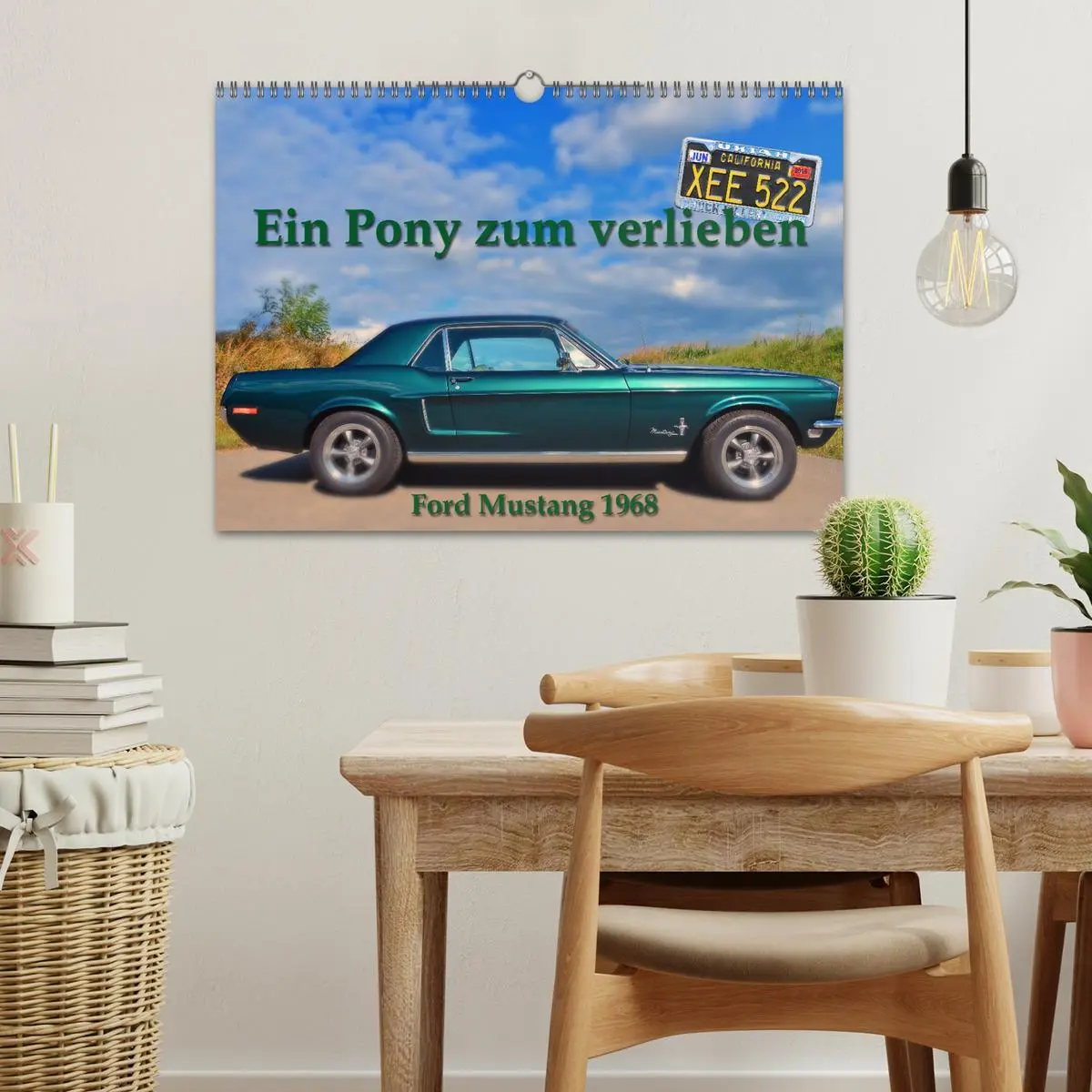 Bild: 9783457622070 | Ein Pony zum verlieben - Ford Mustang 1968 (Wandkalender 2026 DIN...