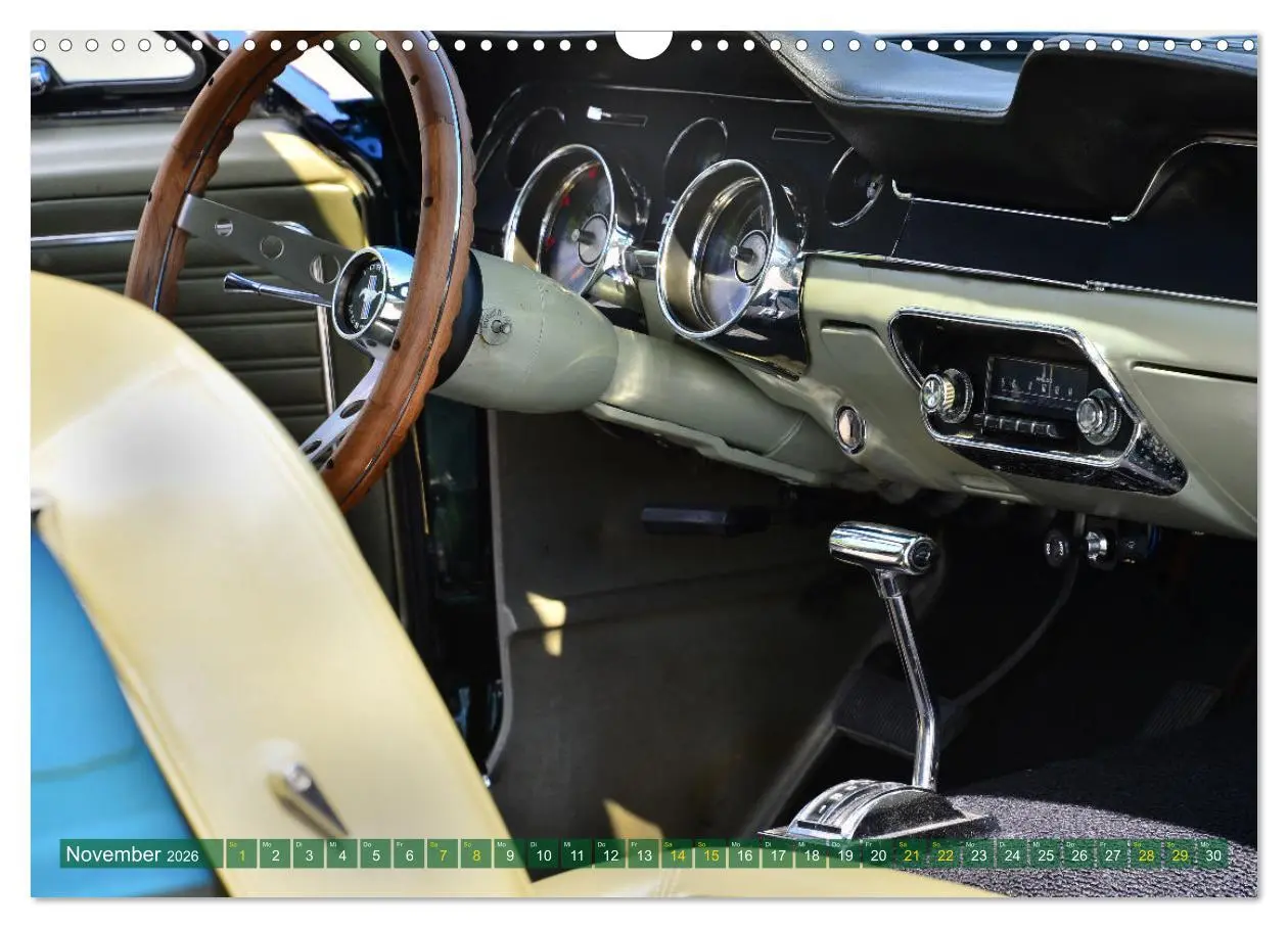 Bild: 9783457622070 | Ein Pony zum verlieben - Ford Mustang 1968 (Wandkalender 2026 DIN...
