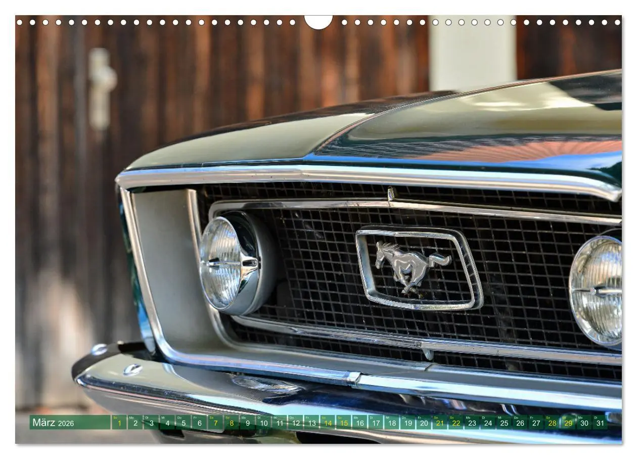 Bild: 9783457622070 | Ein Pony zum verlieben - Ford Mustang 1968 (Wandkalender 2026 DIN...