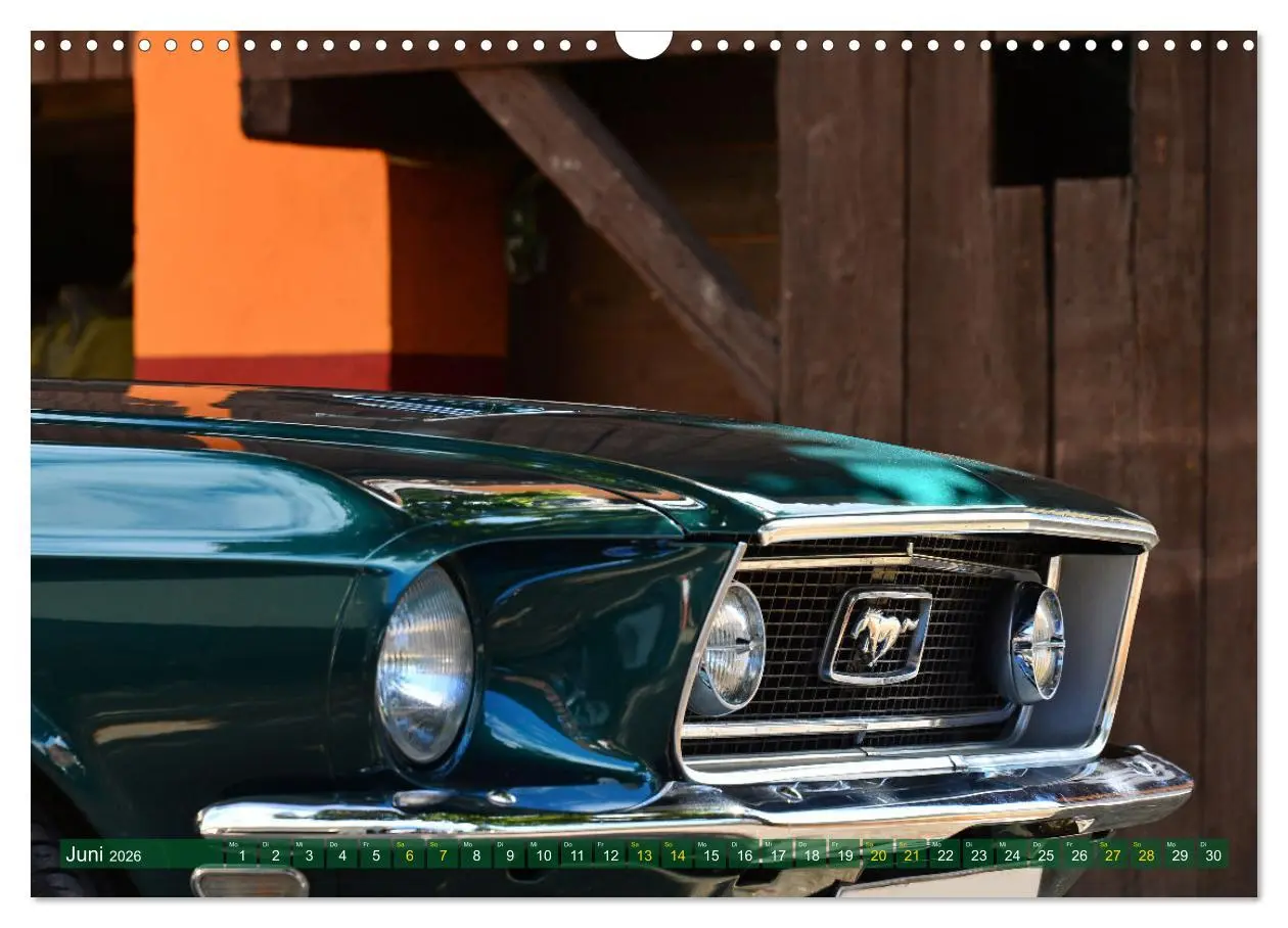 Bild: 9783457622070 | Ein Pony zum verlieben - Ford Mustang 1968 (Wandkalender 2026 DIN...