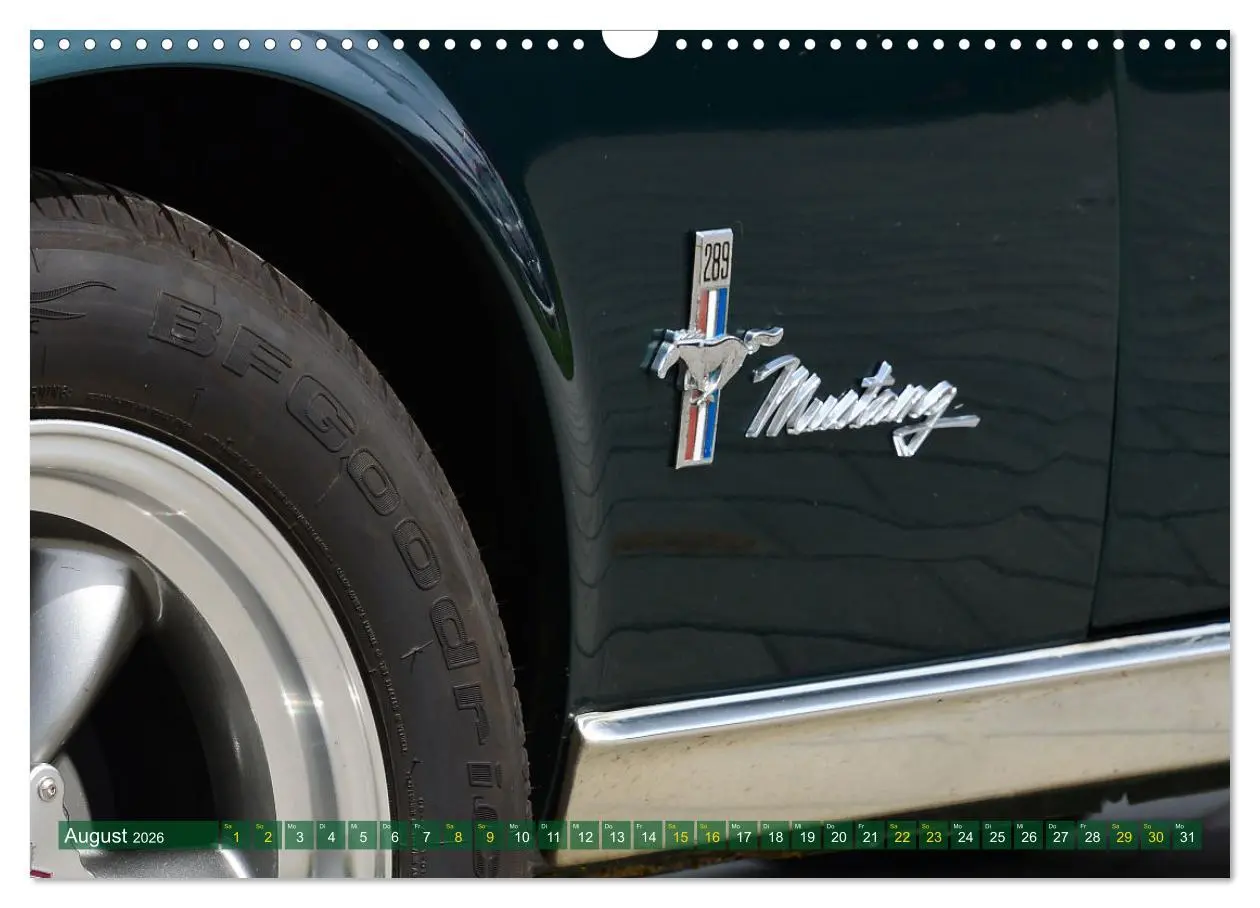 Bild: 9783457622070 | Ein Pony zum verlieben - Ford Mustang 1968 (Wandkalender 2026 DIN...