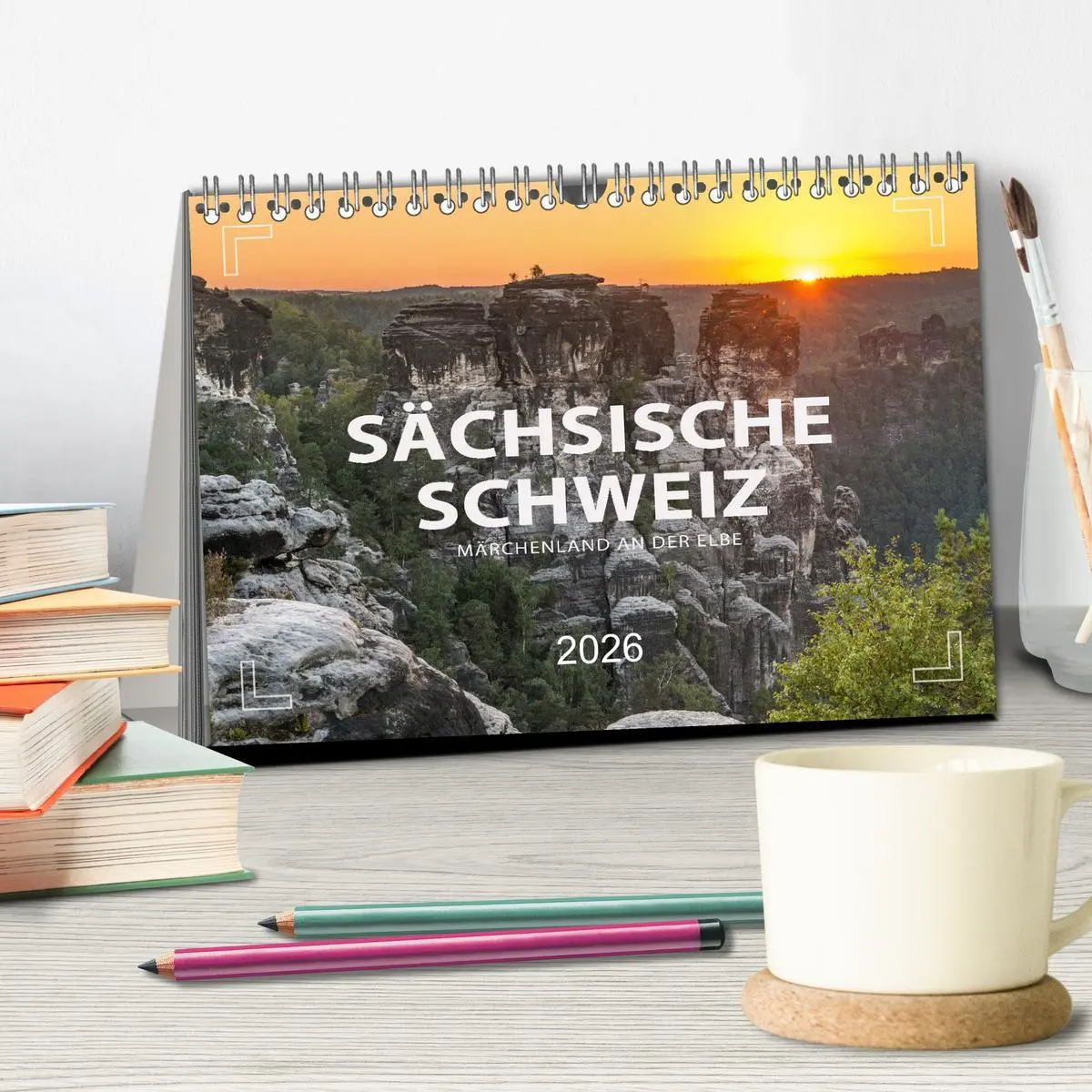 Bild: 9783457792070 | SÄCHSISCHE SCHWEIZ - Märchenland an der Elbe (Tischkalender 2026...