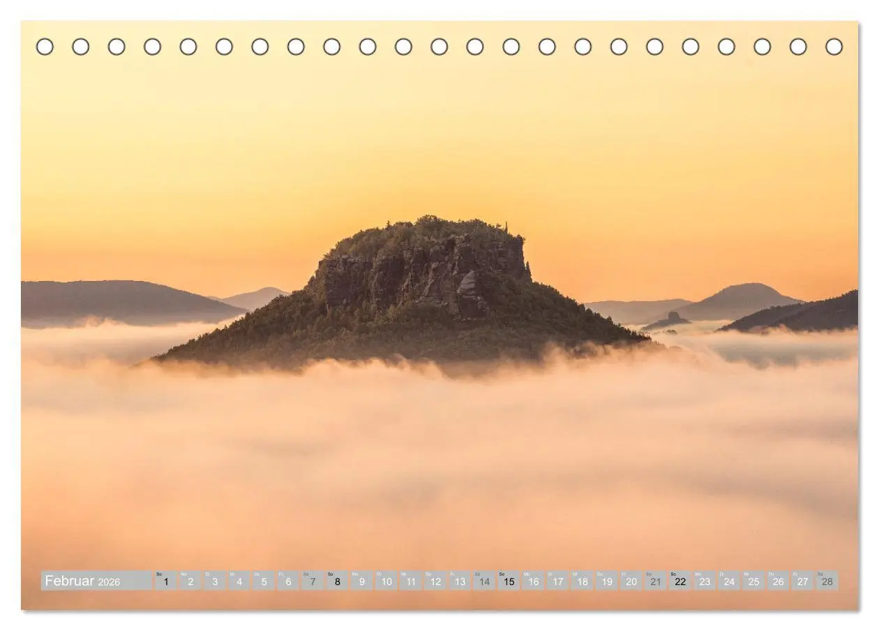 Bild: 9783457792070 | SÄCHSISCHE SCHWEIZ - Märchenland an der Elbe (Tischkalender 2026...