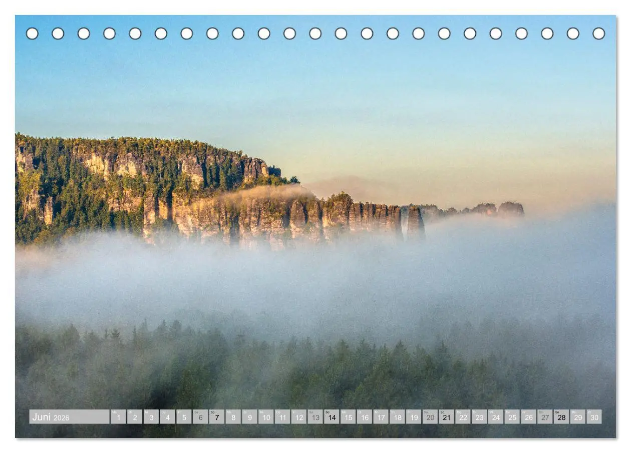 Bild: 9783457792070 | SÄCHSISCHE SCHWEIZ - Märchenland an der Elbe (Tischkalender 2026...
