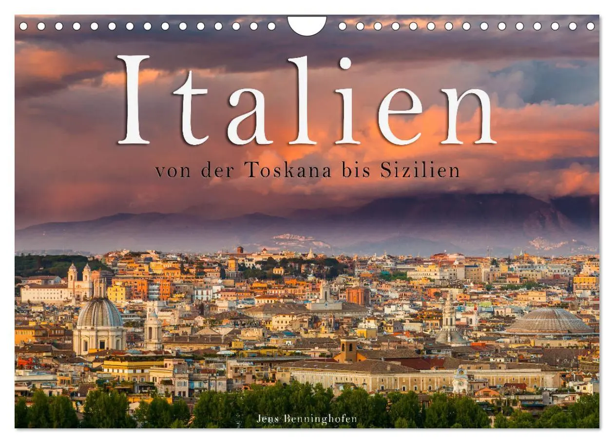 Cover: 9783457932070 | Italien von der Toskana nach Sizilien (Wandkalender 2026 DIN A4...