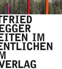 Cover: 9783856762070 | Gottfried Honegger | Arbeiten im öffentlichen Raum | Michael Gnehm