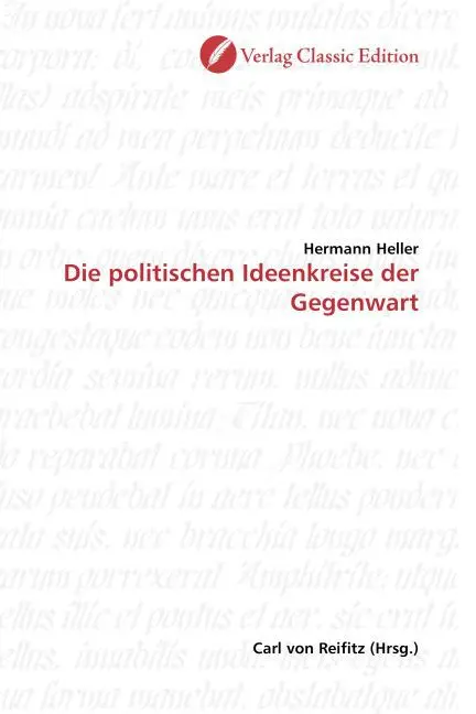Cover: 9783869322070 | Die politischen Ideenkreise der Gegenwart | Hermann Heller | Buch