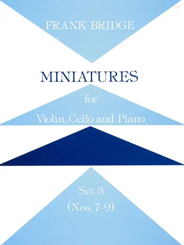 Cover: 9790220202070 | Miniatures For Violin, Cello And Piano - Set 3 | Frank Bridge | Buch