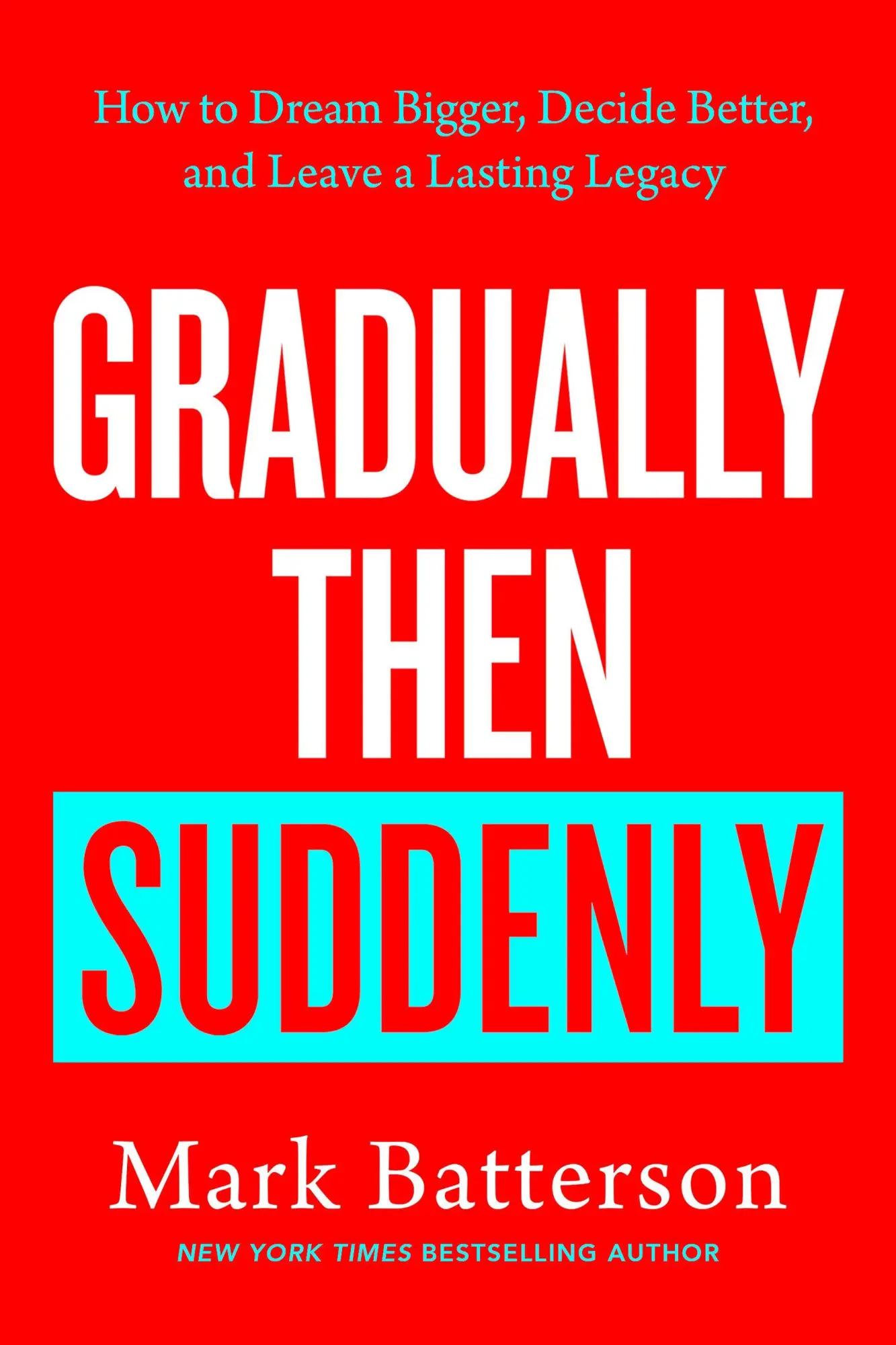 Cover: 9798217152070 | Gradually Then Suddenly | Mark Batterson | Buch | Englisch | 2025