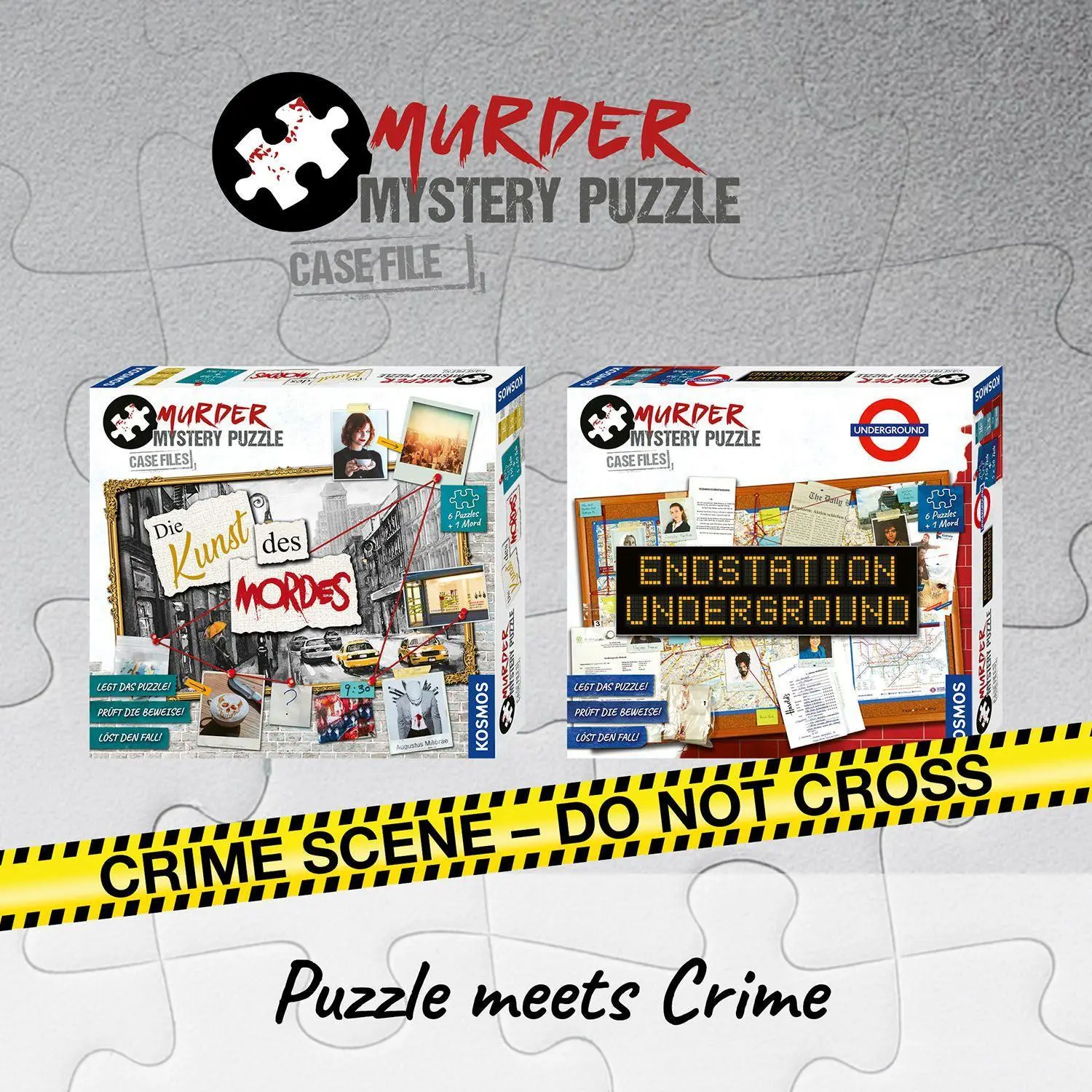 Bild: 4002051682170 | Murder Mystery Puzzle - Endstation Underground | Spiel | 682170 | 2022