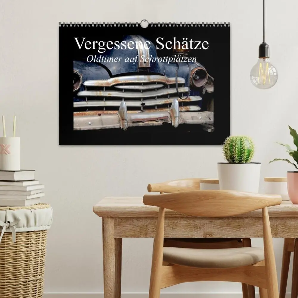 Bild: 9783435212170 | Vergessene Schätze - Oldtimer auf Schrottplätzen (Wandkalender 2025...