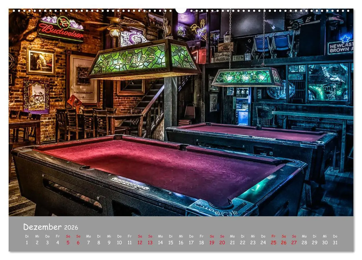 Bild: 9783457782170 | Freizeit Billard - Queue, Kugeln, Kreide und Tisch (Wandkalender...