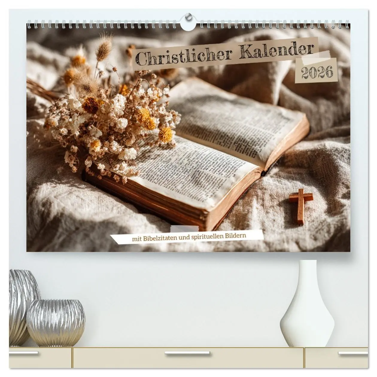 Cover: 9783516632170 | Christlicher Kalender mit Bibelzitaten und spirituellen Bildern...