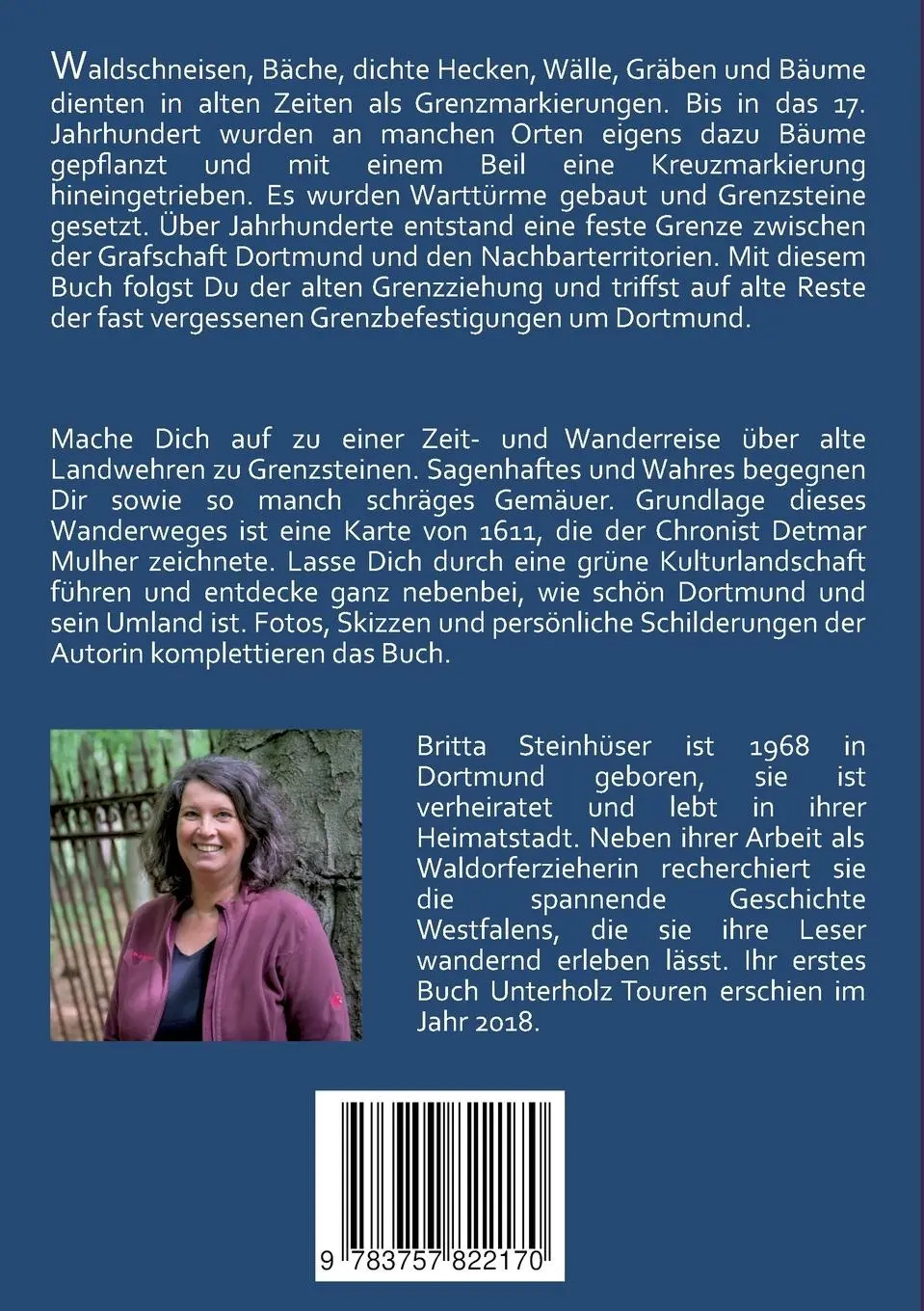 Rückseite: 9783757822170 | 1611 | Britta Steinhüser | Taschenbuch | 156 S. | Deutsch | 2023