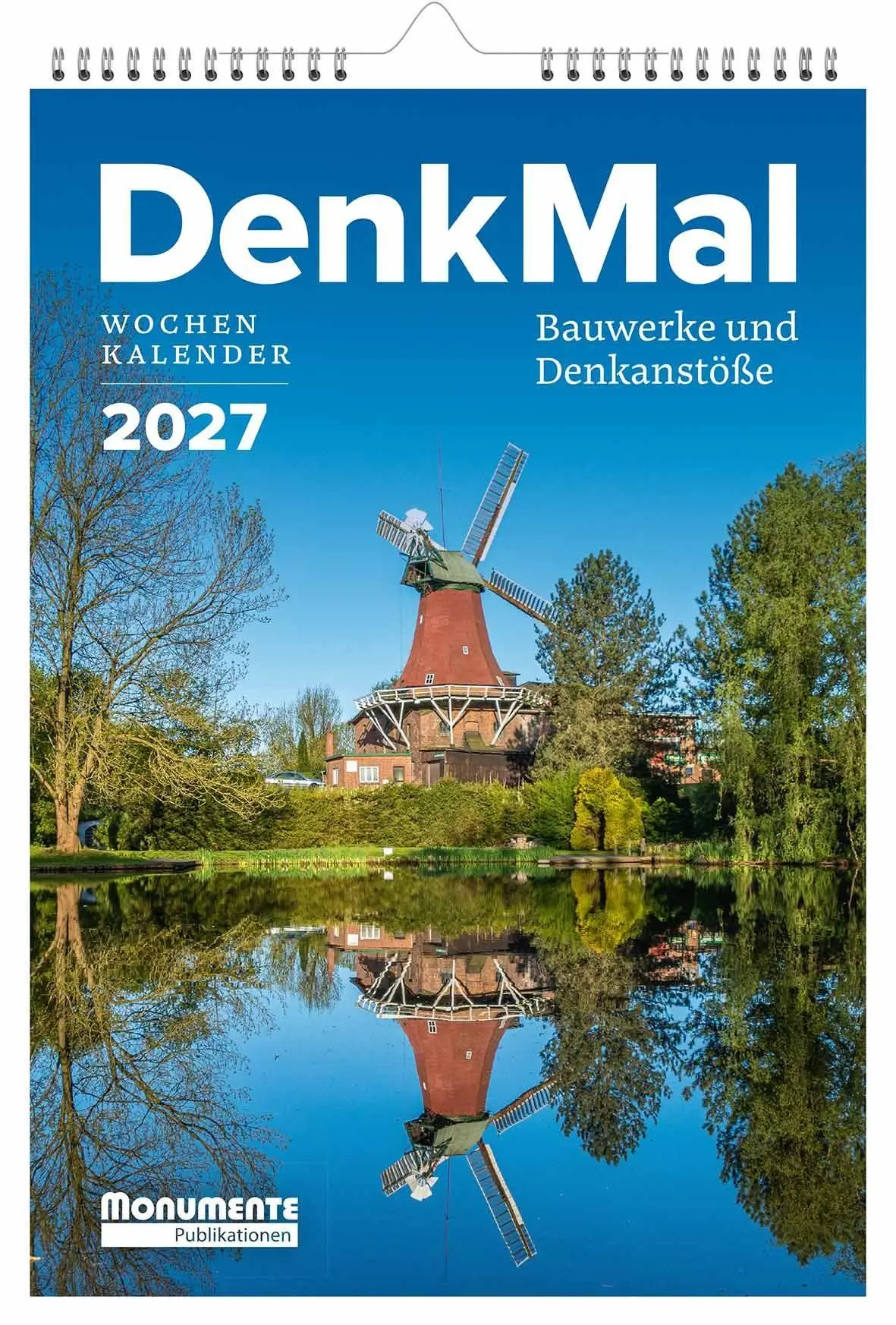 Cover: 9783867952170 | DenkMal Wochenkalender 2027 | Bauwerke und Denkanstöße | Kalender
