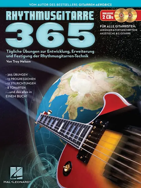 Cover: 9790035232170 | Rhythmusgitarre 365 | Buch + CD | 2015 | Hal Leonard