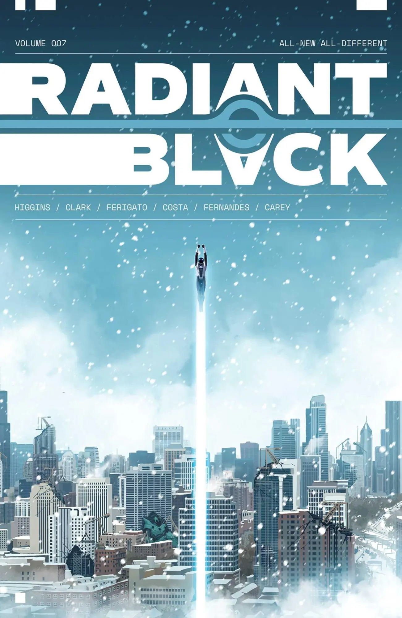 Cover: 9781534332270 | Radiant Black Volume 7: All-New All-Different | A Massive-Verse Book