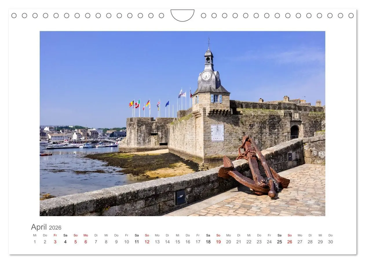 Bild: 9783457912270 | Bretagne - unterwegs mit Julia Hahn (Wandkalender 2026 DIN A4...