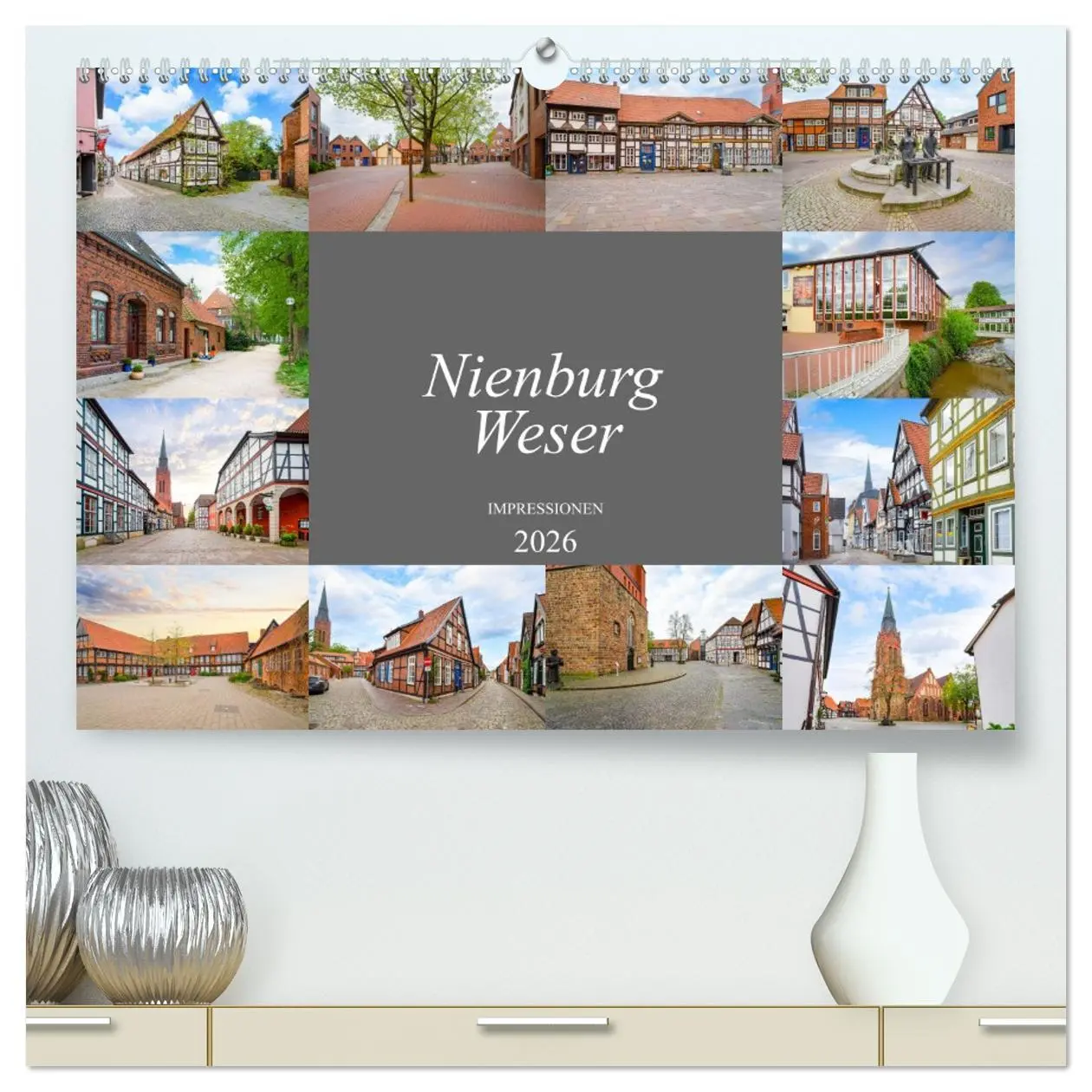 Cover: 9783457452370 | Nienburg Weser Impressionen (hochwertiger Premium Wandkalender 2026...
