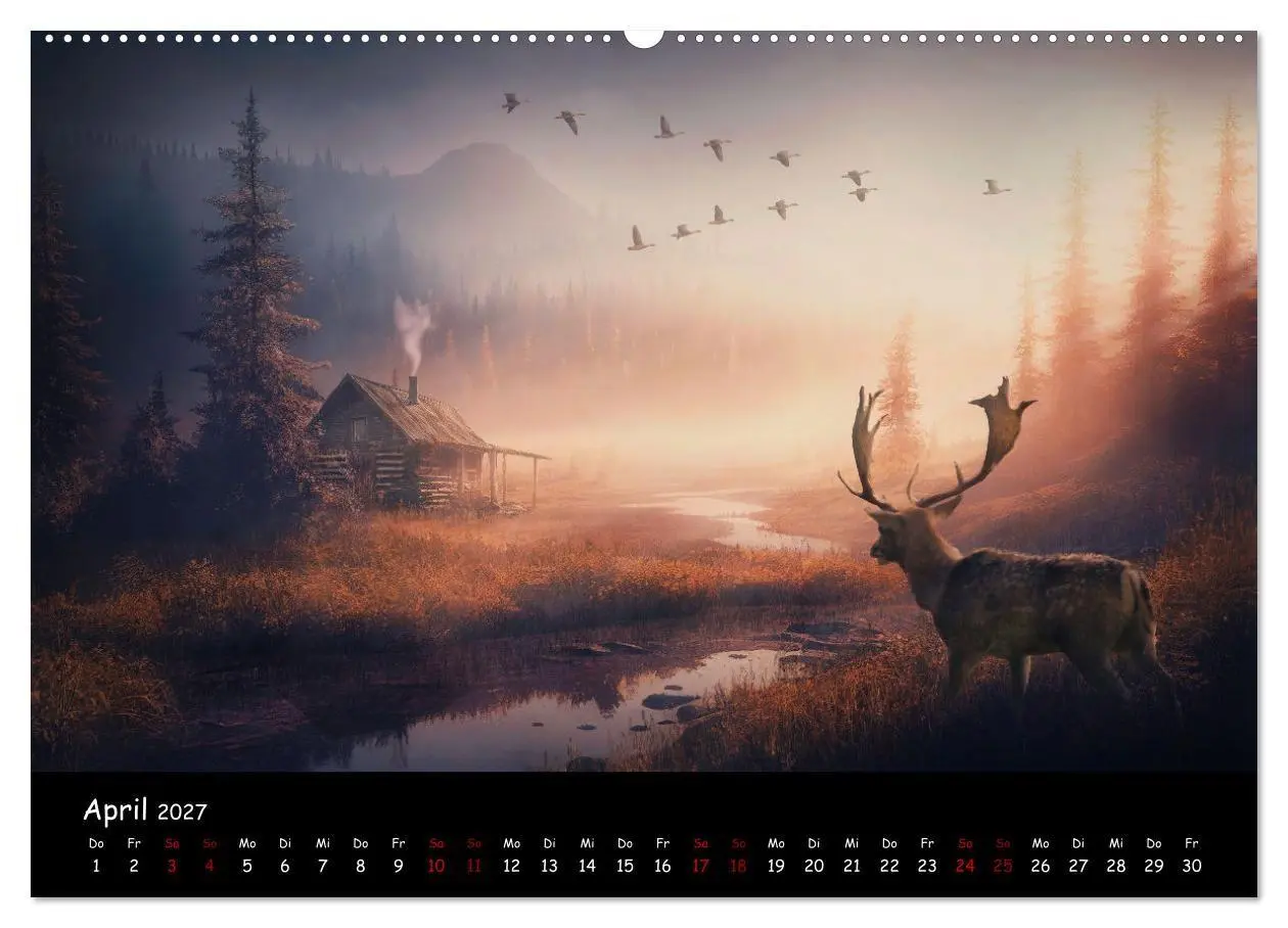 Bild: 9783569322370 | Ein Traum von Einsamkeit (Wandkalender 2027 DIN A2 quer), CALVENDO...
