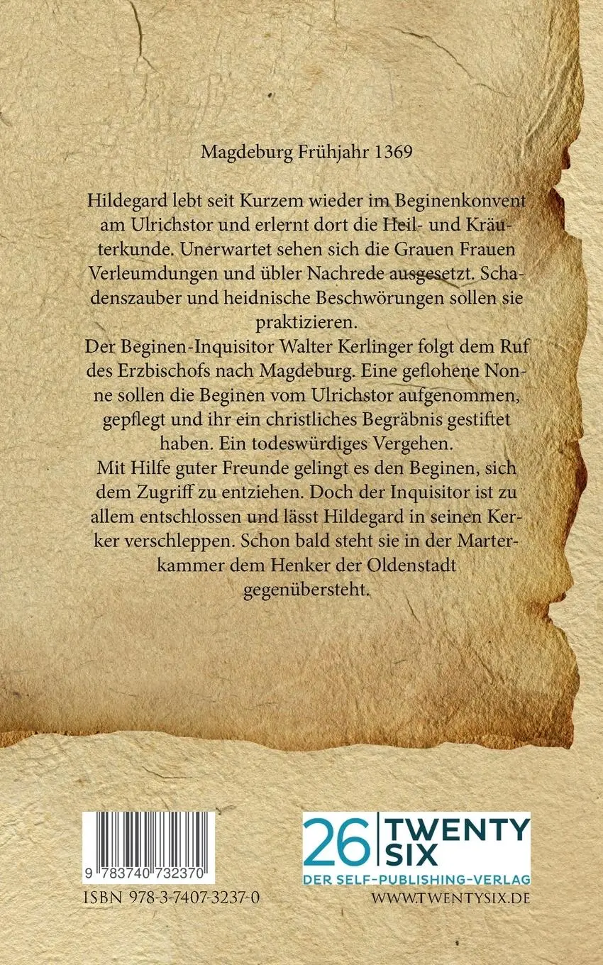 Rückseite: 9783740732370 | Tod im Dombezirk | Historischer Roman | Gudrun Krohne | Taschenbuch