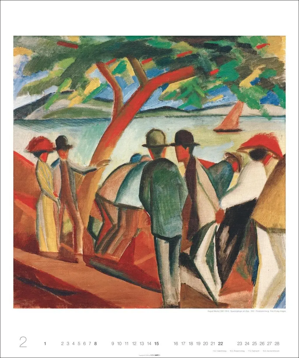 Bild: 9783839902370 | August Macke Edition Kalender 2026 | August Macke | Kalender | 14 S.