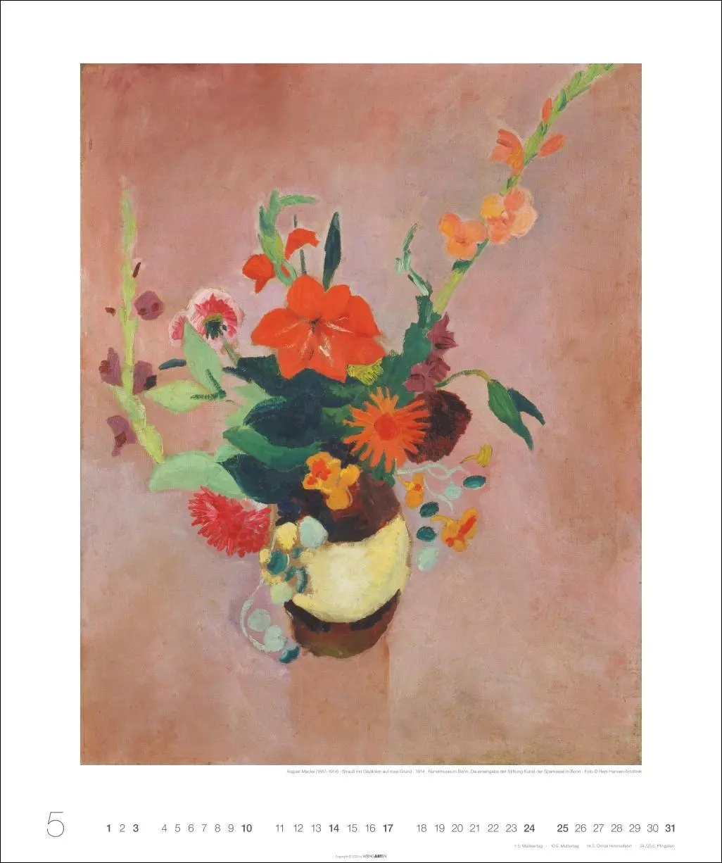 Bild: 9783839902370 | August Macke Edition Kalender 2026 | August Macke | Kalender | 14 S.
