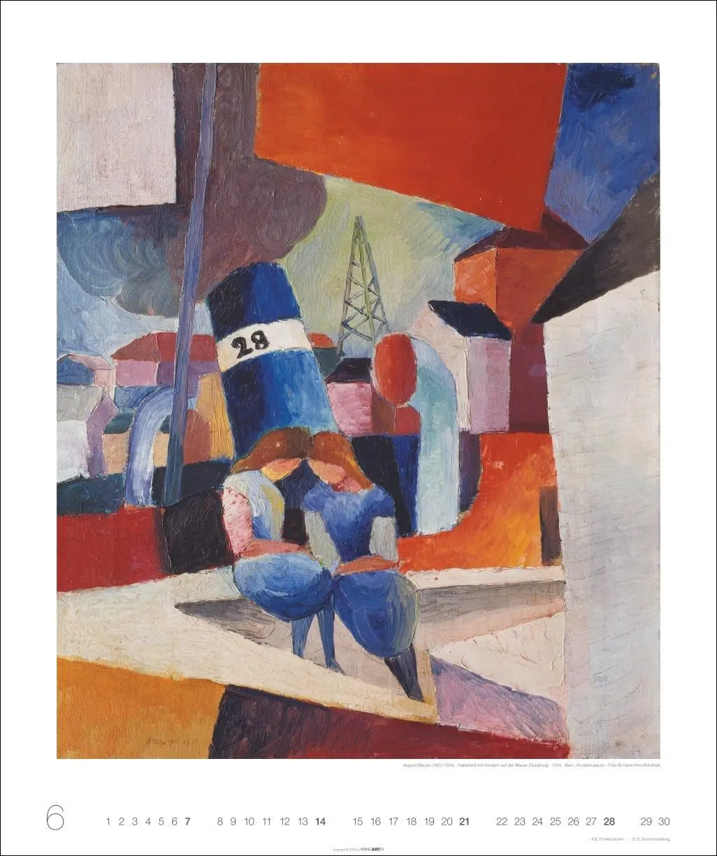 Bild: 9783839902370 | August Macke Edition Kalender 2026 | August Macke | Kalender | 14 S.