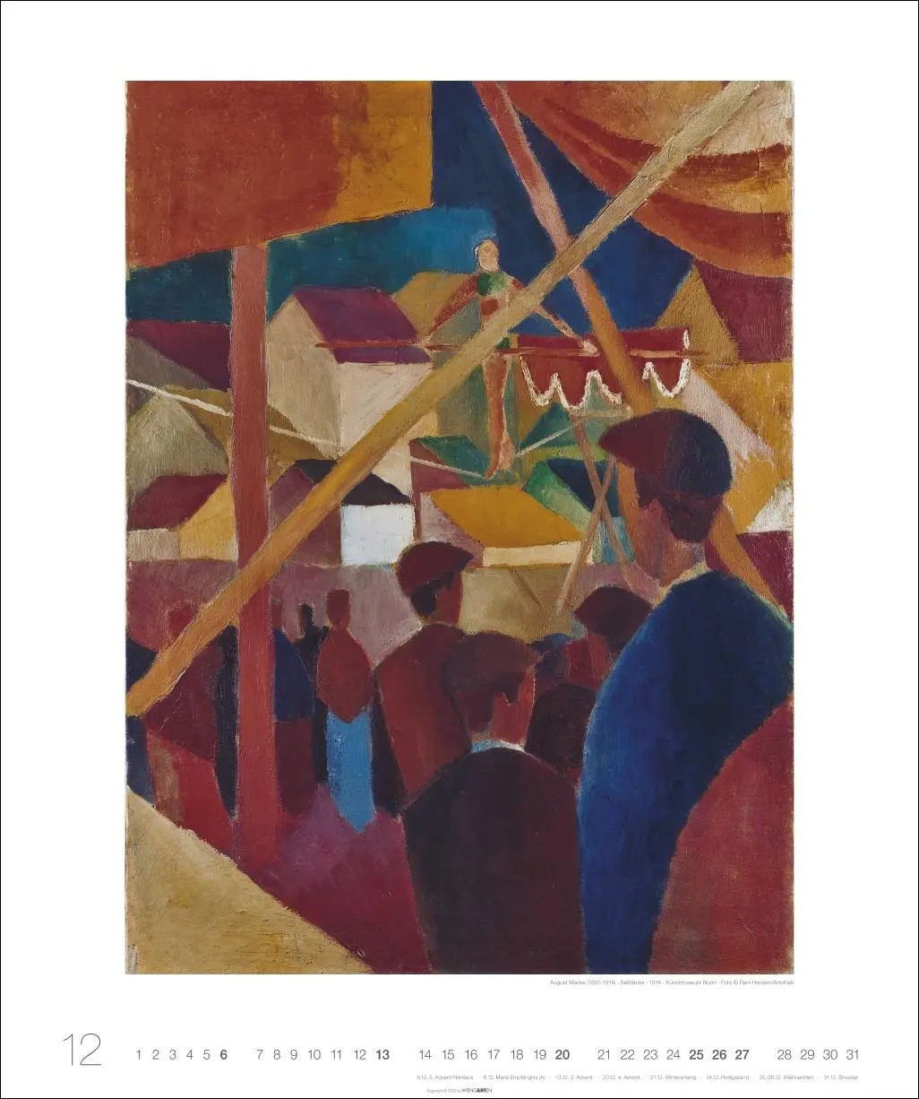 Bild: 9783839902370 | August Macke Edition Kalender 2026 | August Macke | Kalender | 14 S.