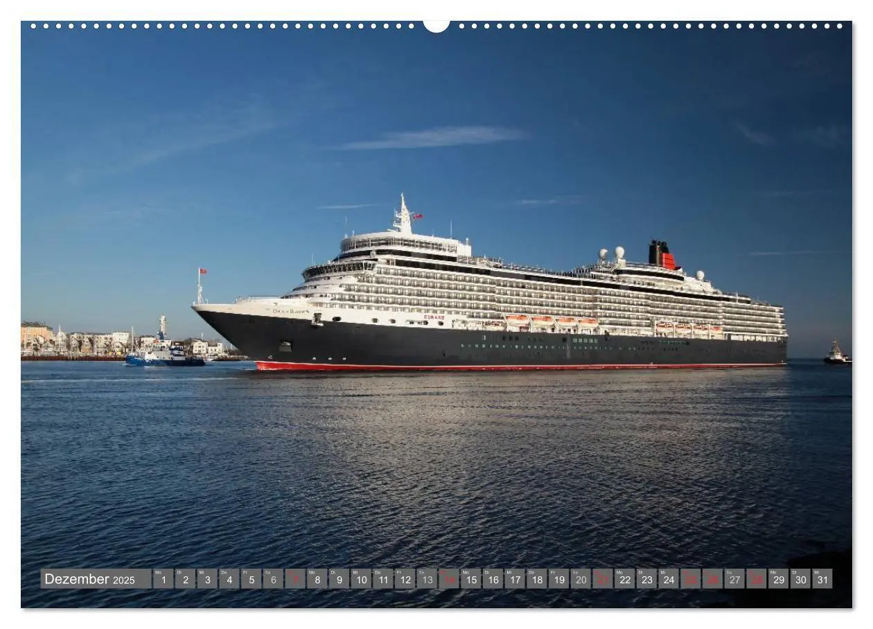Bild: 9783435592470 | Kreuzfahrt Warnemünde (Wandkalender 2025 DIN A2 quer), CALVENDO...